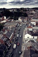 View from the top of the Town Hall looking towards West Heath Copyright Phil Barnett